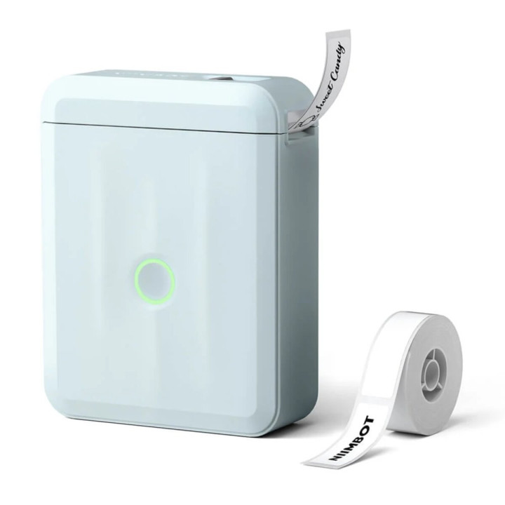 Термопринтер для печати наклеек NIIMBOT D110_M, Blue