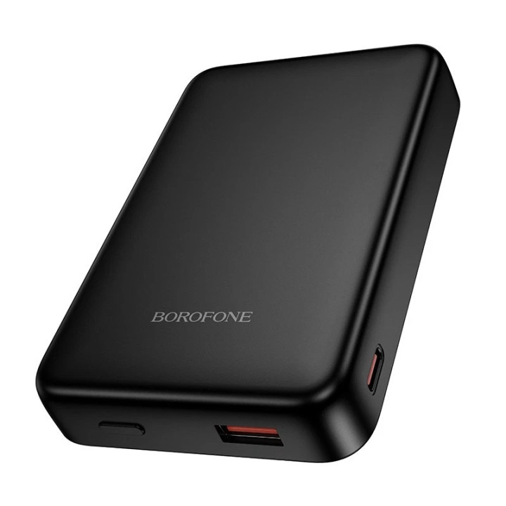 Зовнішній акумулятор BOROFONE BJ82A Dawn PD20W 10000mAh, Black