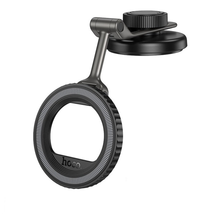 Магнитный автомобильный держатель HOCO H77 для смартфонов, Black