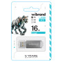 USB - флешка Wibrand USB 2.0 Cougar 16Gb, Silver