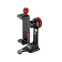 Держатель для телефона Ulanzi Vijim metal phone tripod mount, Black-Red