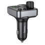 FM-модулятором HOCO E86 Alegria 48W dual port PD30W / QC3.0 car BT FM transmitter, Black