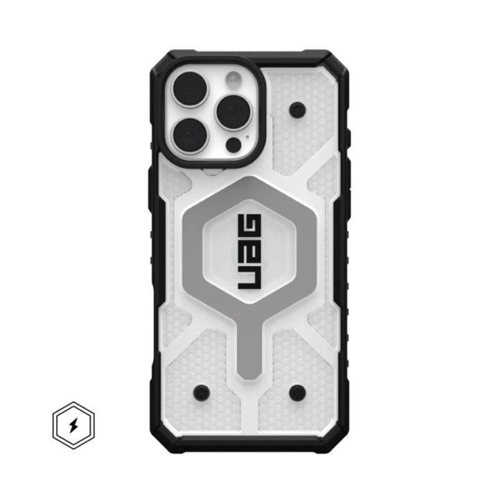 Чехол - накладка UAG AAA Pathfinder Mag Clear для iPhone 15, Grey