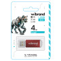USB - флешка Wibrand USB 2.0 Cougar 4Gb, Red