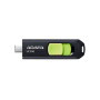 USB флешка Adata UC300 Type-C 256Gb, Black-Green