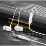 Вакуумные наушники BOROFONE BM77 Ascending 3.5 мм (mini-Jack) 1.2m, White