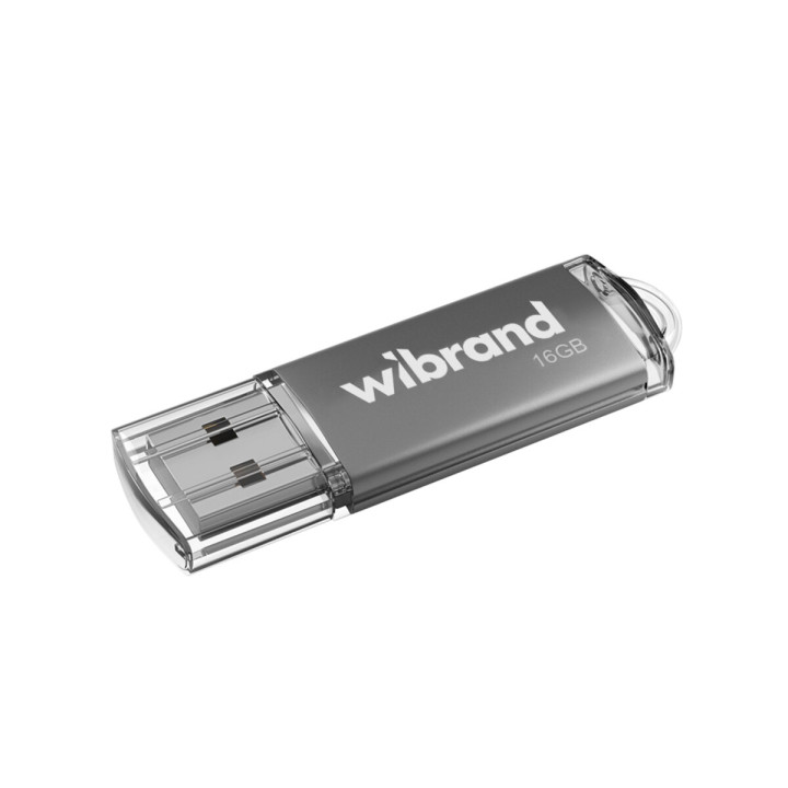 USB - флешка Wibrand USB 2.0 Cougar 16Gb, Silver