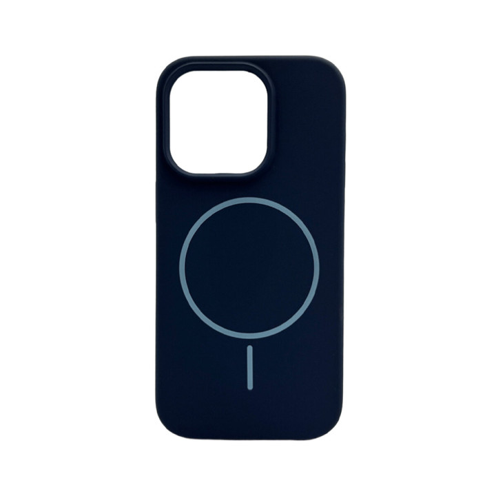Чехол Cosmic Silicone Case Magnetic для iPhone 15 Pro, Dark Blue