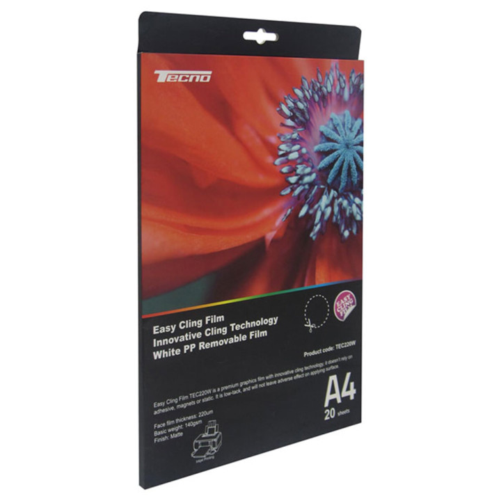 Фотопленка Tecno Easy Cling Film A4 20psc TEC220W
