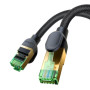 Сетевой кабель Baseus High Speed CAT8 40 Gigabit Ethernet Cable 10m, Cluster Black