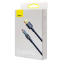Data Кабель Baseus Explorer Series Auto Power-Off Fast Charging  USB to Lightning 2.4A 1m, Blue ( CATS000403 )