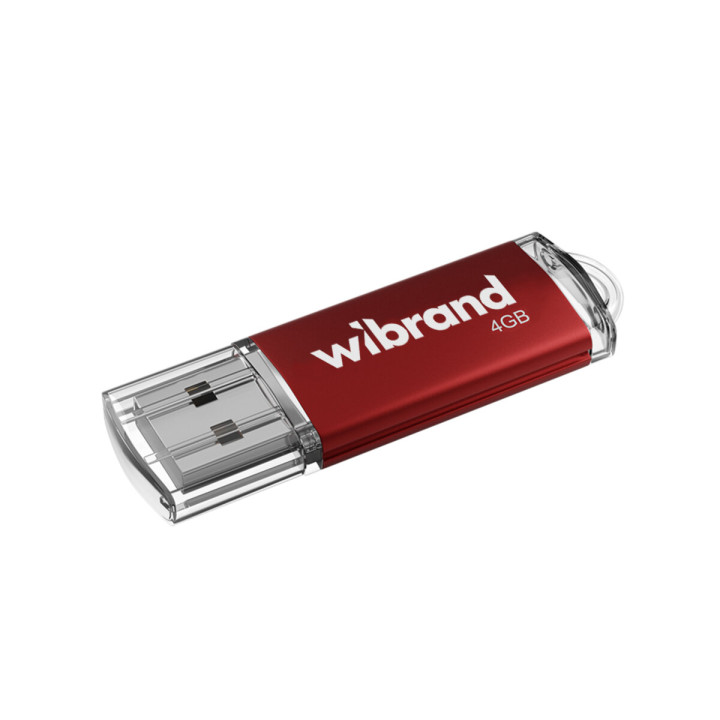USB - флешка Wibrand USB 2.0 Cougar 4Gb, Red