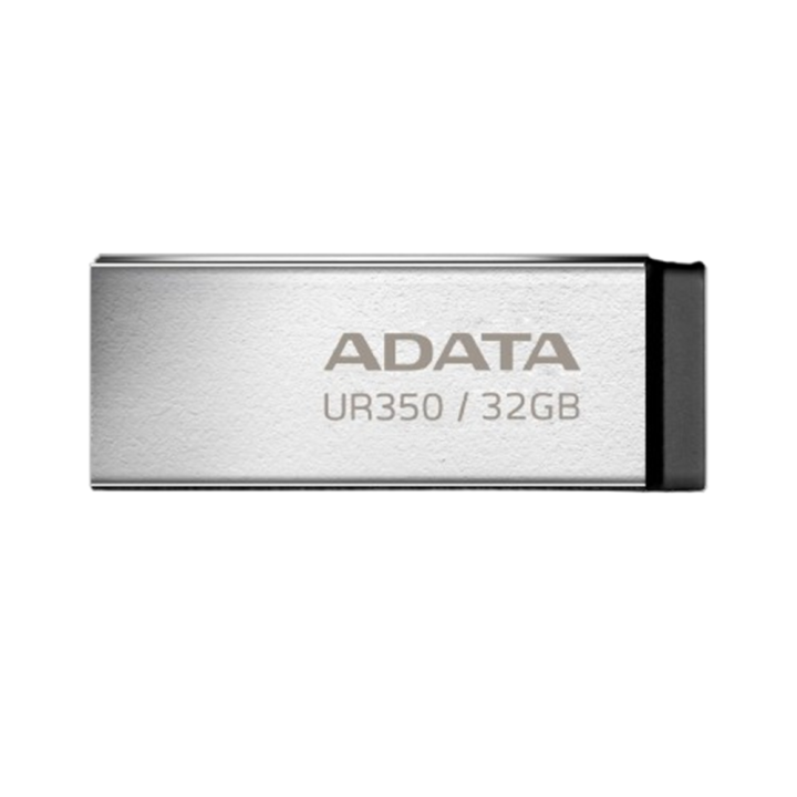 USB флешка A-DATA UR 350 USB 3.2 32Gb, Silver-Black