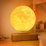Магнитная левитационная лампа HCNT Levitating Lamp Moon Light Wood Grain