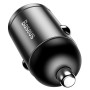 Автомобильное зарядное устройство Baseus VCHX-A0G Tiny Star Mini Quick Charge Car Charger USB Port 30W, Gray
