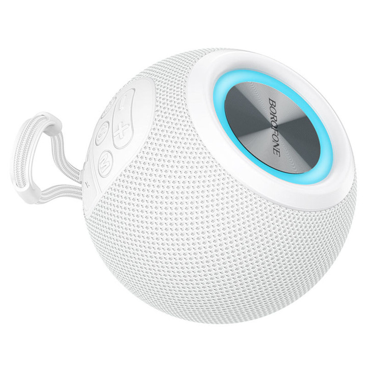 Портативные Bluetooth колонки BOROFONE BR23 Sound ripple sports BT speaker 1200 mAh, White