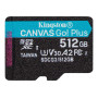 Карта памяти Kingston Canvas Go Plus microSDXC 512Gb class 10