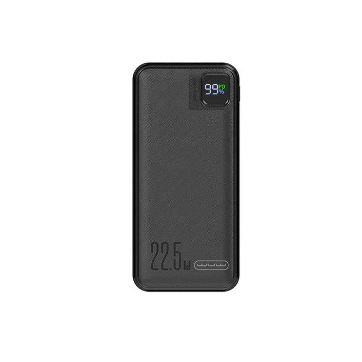 Зовнішній акумулятор WUW Y137 PD22.5W 10000mAh, Black