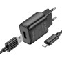 Сетевое зарядное устройство HOCO C134A Solid single-port 12 W, Black