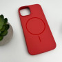 Чехол Cosmic Silicone Case Magnetic для iPhone 14, Camelia