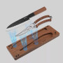 Набор кухонных ножей Nextool NE20171, Brown