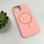 Чехол Cosmic Silicone Case Magnetic для iPhone 15, Shiny Pink