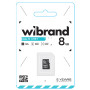 Карта памяти microSDHC Wibrand UHS-1 8Gb class 10