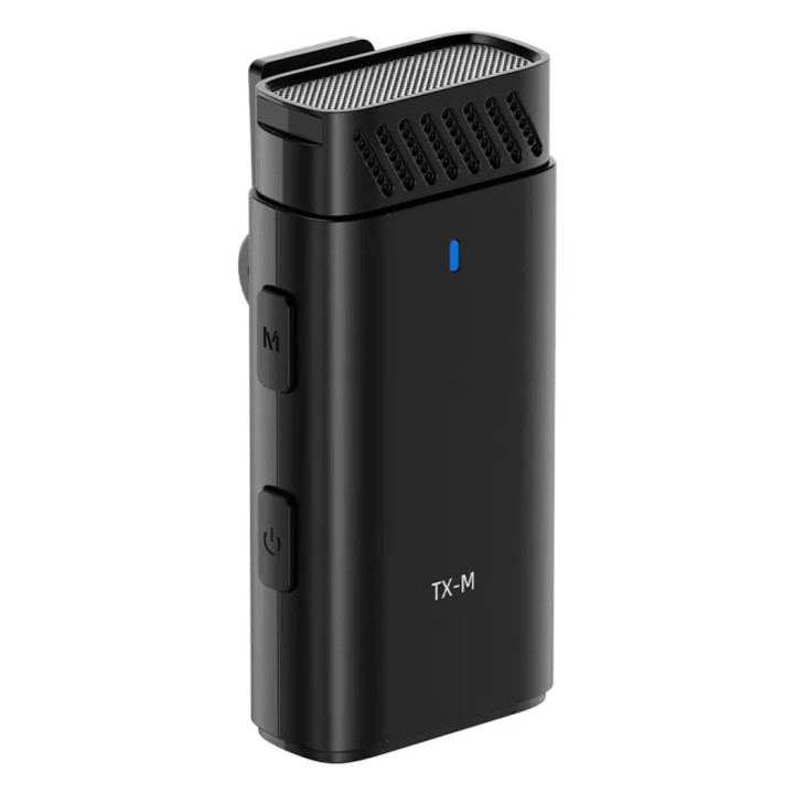 Микрофон - петличка Ulanzi Vijim HM2301 Dual Channel Wireless Lavalier 130 mAh, Black