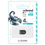 USB - флешка Wibrand USB 2.0 Scorpio 4Gb, Black