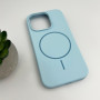 Чехол Cosmic Silicone Case Magnetic для iPhone 14 Pro, Sky Blue