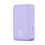 Внешний аккумулятор Power Bank Baseus Magnetic Mini Wireless 20000mAh 20W, Purple ( PPCX150005 )