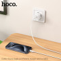 Сетевое зарядное устройство HOCO C148A Charm single port PD30W Type-C to Type-C, White