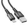 Data - Кабель ACEFAST C1-02 USB to Lightning 2.4A 1.2m, Black