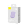 Внешний аккумулятор Power Bank Baseus Magnetic Mini Wireless 20000mAh 20W, Purple ( PPCX150005 )