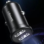 Автомобильное зарядное устройство для Usams US-CC114 C20 Dual USB 2.4A, Black