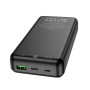 Внешний аккумулятор Power Bank HOCO J87A Tacker PD20W / QC3.0 20000mAh, Black