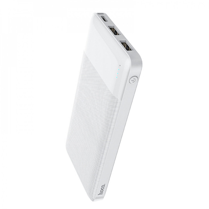 Портативная батарея Power Bank HOCO J72 USB / Type-C 10000mAh, White