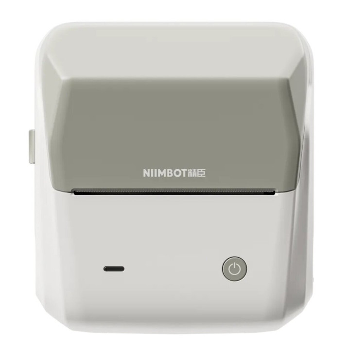 Термопринтер NIIMBOT B31 для печати наклеек 1500 mAh, Grey