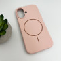 Чехол Cosmic Silicone Case Magnetic для iPhone 16, Pink Sand