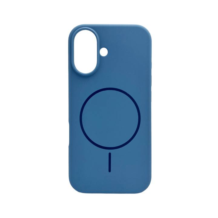 Чехол Cosmic Silicone Case Magnetic для iPhone 17, Azure