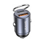 Автомобильное зарядное устройство Usams US-CC206 PD30W / QC3.0, Tarnish