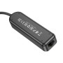 USB-Hub Borofone DH6 Erudite 4-in-1 USB to USB3.0*3 / RJ45 1.2, Black