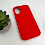 Чехол Cosmic Silicone Case Magnetic для iPhone 16, Red