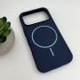 Чехол Cosmic Silicone Case Magnetic для iPhone 17 Pro Max, Dark Blue