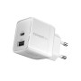 Сетевое зарядное устройство ESSAGER ECT33W PD33W / QC3.0 1.5A, White