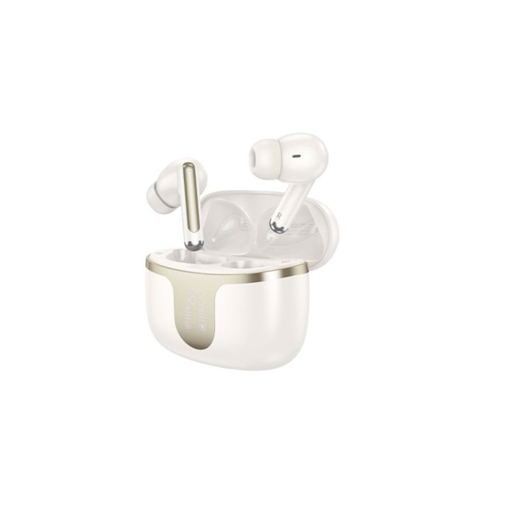 Беспроводные Bluetooth наушники HOCO EQ10 300 mAh, Milky White