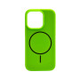 Чехол Cosmic Silicone Case Magnetic для iPhone 15 Pro, Shiny Green