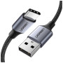 Кабель UGREEN US288 UGR-60127 USB 2.0 to Type-C 1.5m, Black