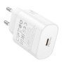 Сетевое зарядное устройство BOROFONE BA82A PD25W / QC3.0 2.1A, White