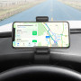Автомобильный держатель UGREEN LP189 Dashboard Snap для смартфонов, Black